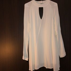 White whimsical Tobi dress *with tag*
